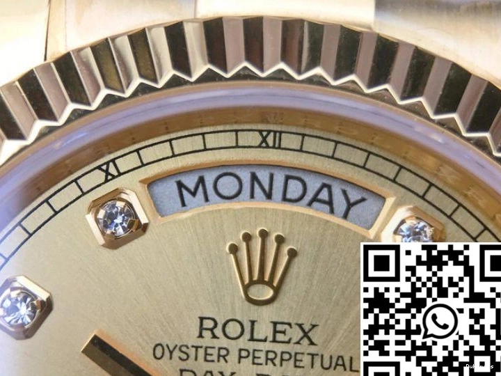 Yellow 988 Day-Date II Elegant Gold Rolex EW Factory Dial 18K 40MM 218238 0814